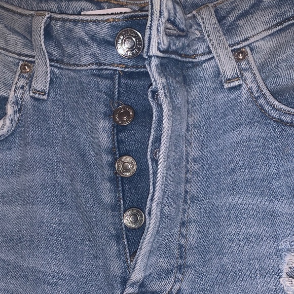 Forever 21 Light Blue Denim Jeans - Picture 4 of 7